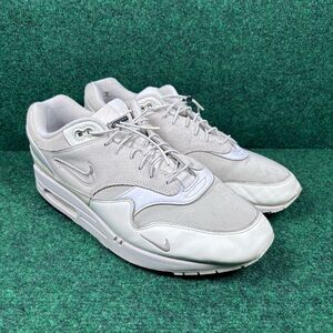 Nike Air Max 1 Premium 'Hangul Day' Summit White Sneakers DZ5317-121 Men’s 12